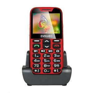 Evolveo Easyphone EP-500 1, 8" piros mobiltelefon kép