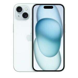 Apple iPhone 15 5G MTP43SX/A 6GB 128GB Dual SIM Kék Okostelefon kép