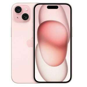 Apple iPhone 15 5G MTP13SX/A 6GB 128GB Dual SIM Rózsaszin Okostelefon kép