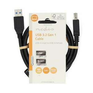 USB kábel | USB 3.2 Gen 1 | USB-A Dugasz | USB-A Aljzat | 5 Gbps... kép