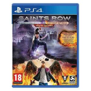 Saints Row 4: Re-Elected + Gat out of Hell (First Kiadás) - PS4 kép