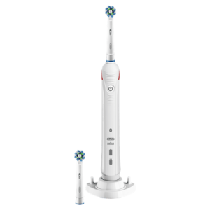 Oral-B SMART 4 4100 elektromos fogkefe - 2db Cross Action fejjel (10PO010214) fehér kép