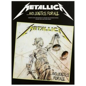 MS Metallica, And Justice For All TAB kép