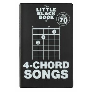 MS The Little Black Book of 4-Chord Songs kép