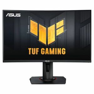 ASUS TUF Gaming VG27VQM ívelt játékos monitor 27" VA FHD, 165 Hz, 1 ms, fekete kép