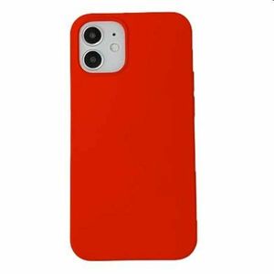 Devia Nature Series Silicone Case tok Apple iPhone 12 mini számára, piros kép
