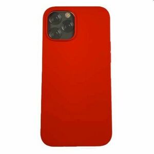 Devia Nature Series Silicone Case tok Apple iPhone 12 Pro Max számára, piros kép