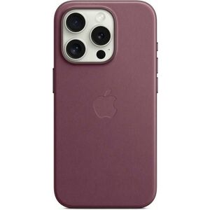 iPhone 15 Pro MagSafe FineWoven cover mulberry (MT4L3ZM/A) kép