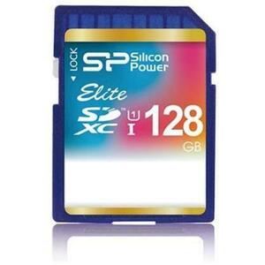 SDXC Elite 128GB U1 SP128GBSDXAU1V10 kép