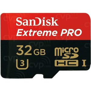 microSDHC Extreme Pro 32GB UHS-I U3 (SDSDQXP-032G-G46A/124091) kép