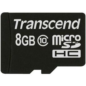 Premium microSDHC 8GB Class 10 TS8GUSDC10 kép