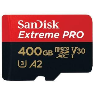 microSDXC Extreme PRO 400GB A2/C10/V30/U3 SDSQXCZ-400G-GN6MA/183523 kép
