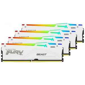 FURY Beast RGB 128GB (4x32GB) DDR5 5600MHz KF556C40BWAK4-128 kép