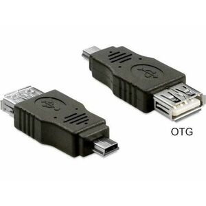 USB Mini-USB 2.0 Converter M/F 65399 kép