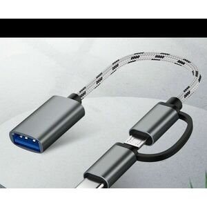 2 in 1 USB átalakító kábel kép