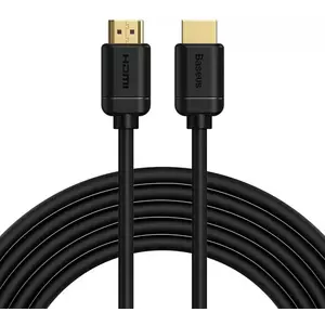Kábel Baseus 2x HDMI 2.0 4K 30Hz Cable, 3D, HDR, 18Gbps, 5m (black) kép