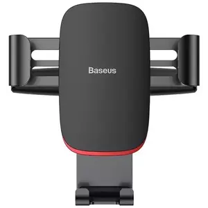 Tartó Baseus Metal Age gravity holder for CD slot (black) (6953156291508) kép