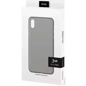 Tok 3MK Case NC iPhone X black, Natural Case kép