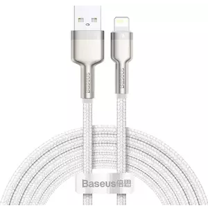 Kábel Baseus USB cable for Lightning Cafule, 2.4A, 2m (white) (6953156202290) kép
