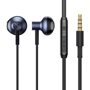 Fejhallgató Baseus Encok H19 earphones - black (6953156203884) kép