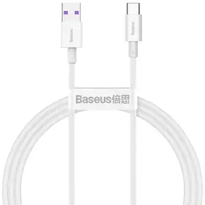 Kábel Baseus Superior Series Cable USB to USB-C, 66W, 1m (white) (6953156205505) kép