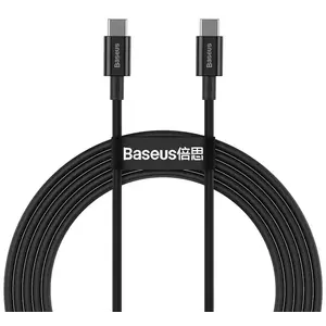 Kábel Baseus Superior Series Cable USB-C to USB-C, 100W, 2m (black) (6953156208445) kép