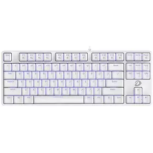Billentyűzet Mechanical keyboard Dareu EK87 (white) kép