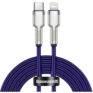 Kábel Baseus Cafule Series USB-C cable for Lightning, 20W, 2m (purple) kép