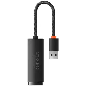 Redukció Baseus Lite Series USB to RJ45 network adapter, 100Mbps (black) kép