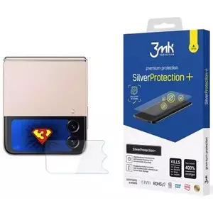 KIJELZŐVÉDŐ FÓLIA 3MK Silver Protect+ Samsung Galaxy Z Flip 4 Wet-mounted Antimicrobial Film - Front kép