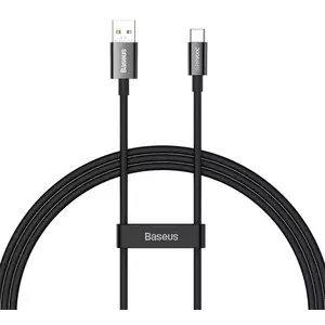 Kábel Baseus Superior Series Cable USB to USB-C, 65W, PD, 1m (black) kép
