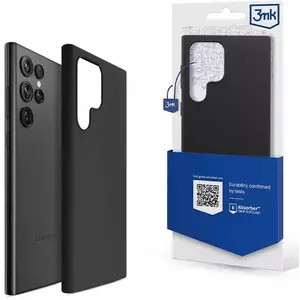 Tok 3MK Silicone Case Samsung Galaxy S23 Ultra black (5903108499286) kép