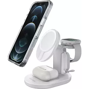OTTERBOX MULTI-DEVICE WIRELESS CHARGING STAND - WHITE (78-81157) kép