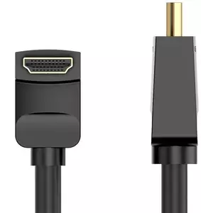 Kábel Vention Cable HDMI AARBI 3m Angle 90° (black) kép