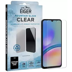 TEMPERED KIJELZŐVÉDŐ FÓLIA Eiger Mountain Glass CLEAR Screen Protector for Samsung A05s kép