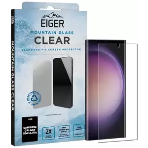 TEMPERED KIJELZŐVÉDŐ FÓLIA Eiger Mountain Glass CLEAR Screen Protector for Samsung S24 Ultra kép