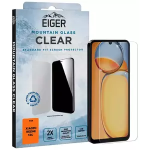 TEMPERED KIJELZŐVÉDŐ FÓLIA Eiger Mountain Glass CLEAR Screen Protector for Xiaomi Redmi 13C kép