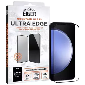 TEMPERED KIJELZŐVÉDŐ FÓLIA Eiger Mountain Glass ULTRA EDGE Screen Protector for Samsung S24+ kép