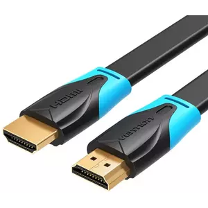 Kábel Vention Flat HDMI Cable VAA-B02-L300 3m 4K 60Hz (Black) kép