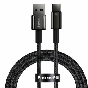 Baseus Tungsten kábel USB / USB-C 100W 1m, fekete (CAWJ000001) kép