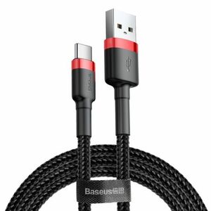 Baseus Cafule kábel USB / USB-C Quick Charge 3.0 2m, fekete/piros kép