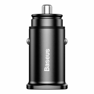 Baseus Square 2x USB QC 3.0 autós töltő, fekete (CCALL-DS01) kép