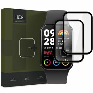 HOFI Hybrid 2x üvegfólia Xiaomi Smart Band 8 Pro, fekete kép