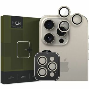 HOFI Camring üvegfólia kamerára iPhone 15 Pro / 15 Pro Max, titanium kép