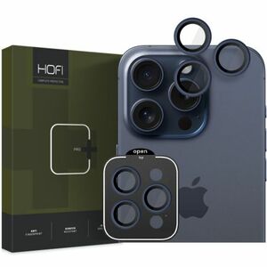 HOFI Camring üvegfólia kamerára iPhone 15 Pro / 15 Pro Max, sötétkék kép