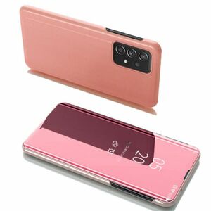 MG Clear View könyv tok Samsung Galaxy A53 5G, rózsaszín kép