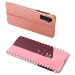 MG Clear View könyv tok Samsung Galaxy A54 5G, rózsaszín kép