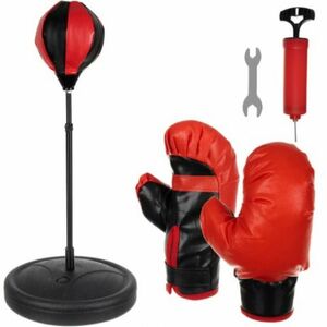MG Punching Ball gyerek box zsák és box kesztyű, piros kép