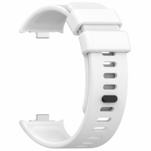 BStrap Silicone szíj Xiaomi Redmi Watch 4, white kép