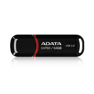Adata AUV150-64G-RBK pendrive 64GB, USB 3.1, fekete kép